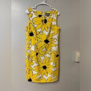 Ronni Nicole Yellow Floral Dress
